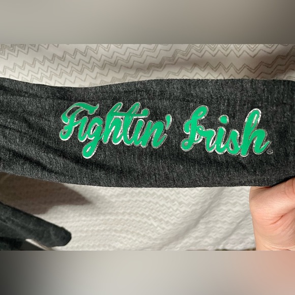 Womens Notre Dame Sequined Top - Picture 4 of 5